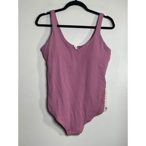 LULULEMON Align Bodysuit Dust Pink Size 12 NEW Nulu Thong Active Athletic Sporty